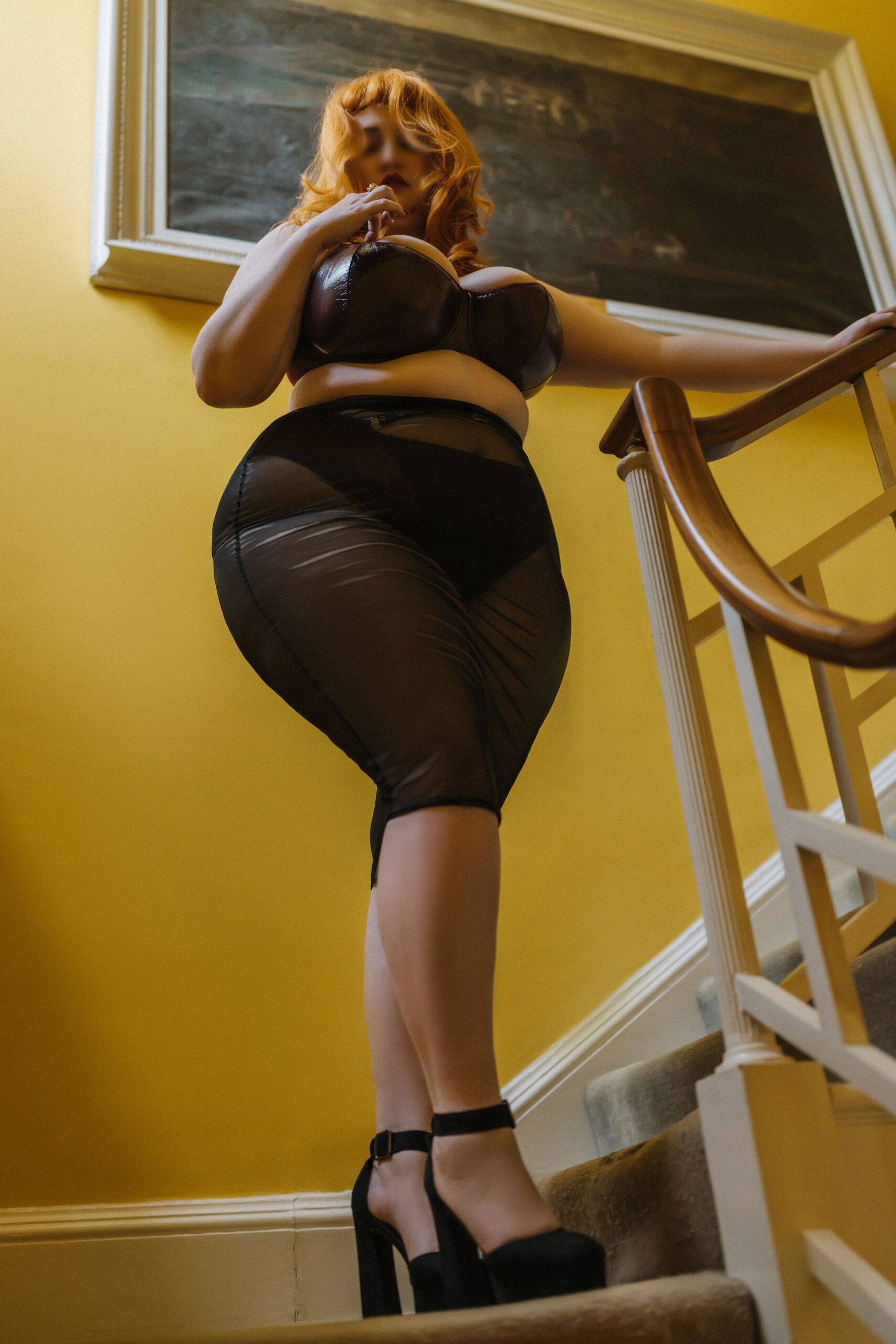 Swann, an independent, high-class London BBW escort and kinky